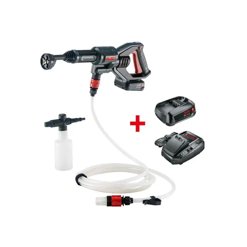 AL-KO Trykrenser PW 1850 med batteri og lader