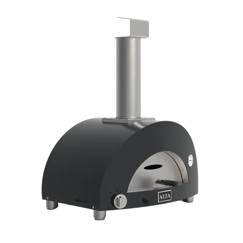 Alfa Forni MODERNO 1 Gas Pizzaovn - Grå