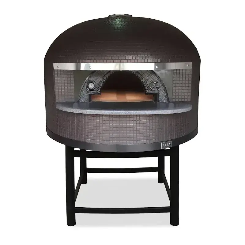 Alfa Forni NAPOLI M150 - Premium Gas Pizzaovn Brun