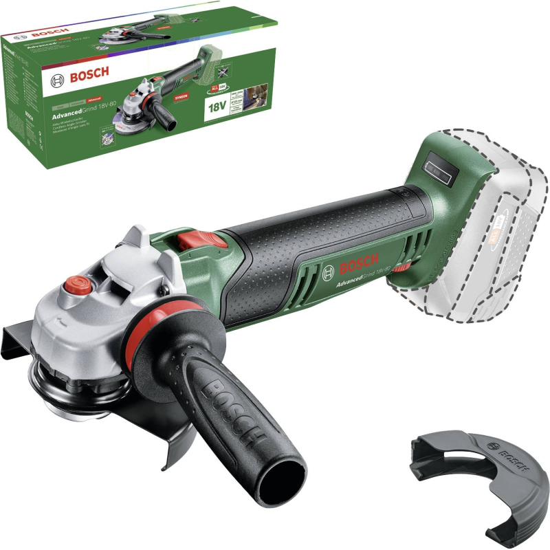 Bosch 18V 125MM Akkuvinkelsliber SOLO