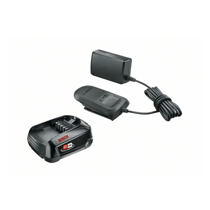 Bosch 18V Batterisæt med Lader til Skruemaskine - Tilbud!