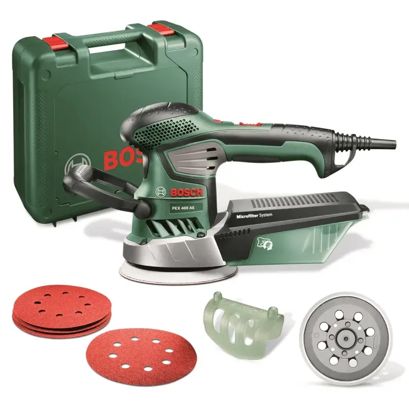 Bosch EXCENTERSLIBER PEX 400 AE M/TILBEHØR Excentersliber - 06033A4001