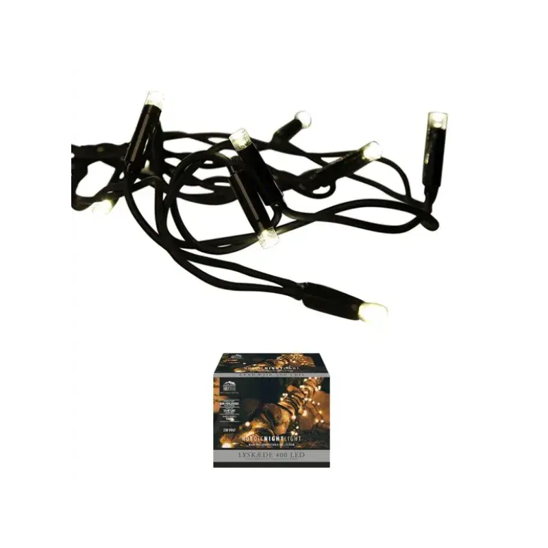 DGA 400 LED Lyskæde 230V Sort 3192 cm