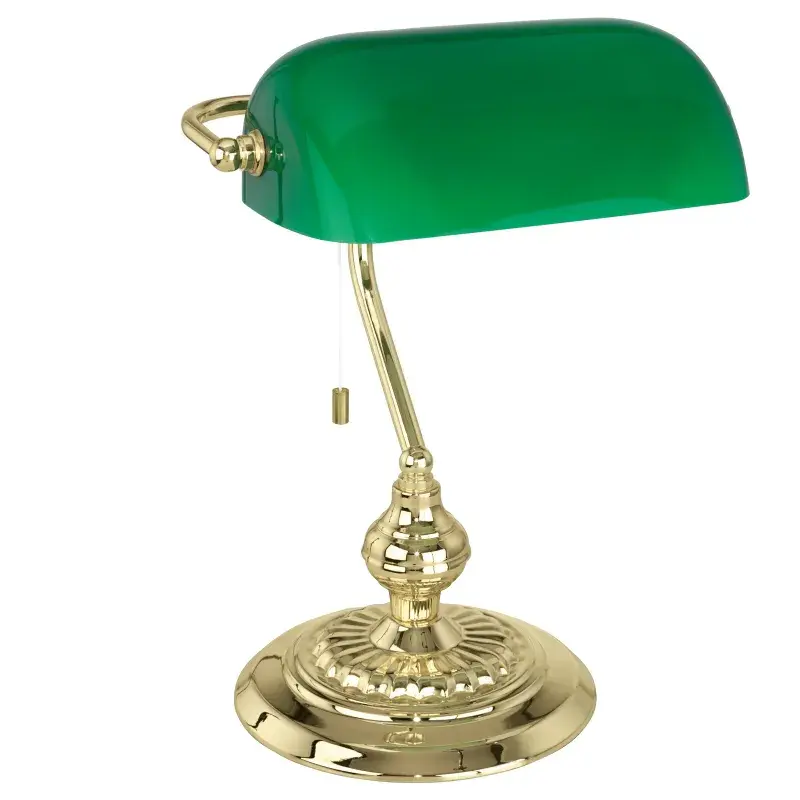 EGLO Banker Bordlampe Ms/grøn - 90967