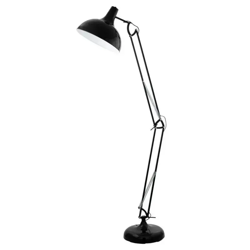 EGLO Borgillio Sort Gulvlampe - 94698