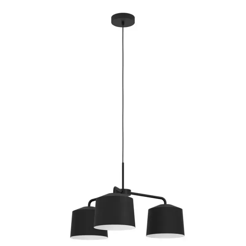EGLO Caguanes Pendel 3xE27 Ø660 Sort Lampe