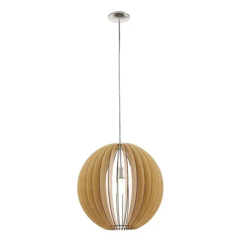 Eglo Cossano Pendel Ø500 i Ahorn - Lampe 94765