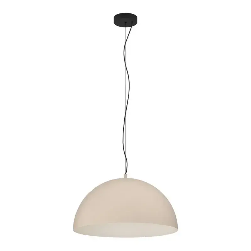 EGLO Gaetano 1 Pendel E27 Sort/Sand/Creme
