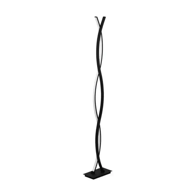 EGLO Lasana 3 Sort Gulvlampe 3400lm H1420