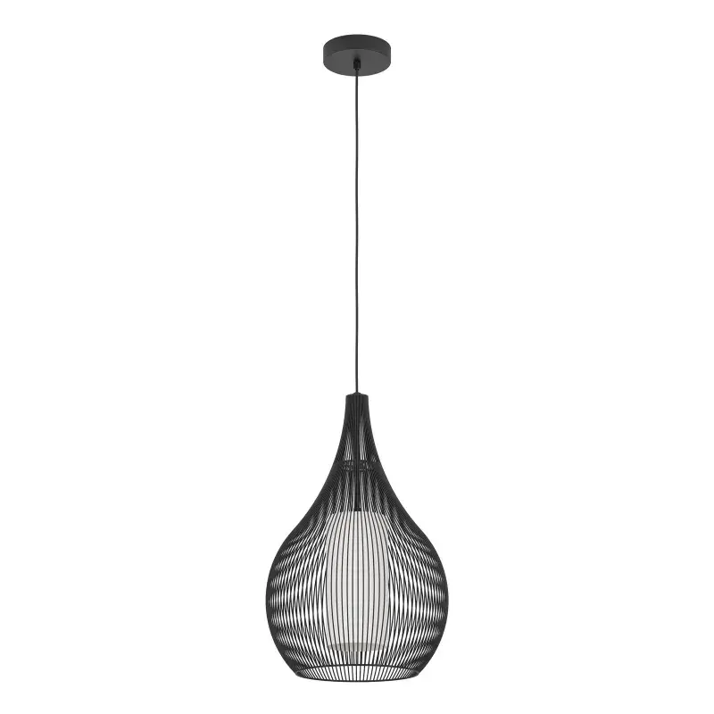 EGLO RaZoni Pendellampe Ø425 E27 Sort/Hvid - 900828