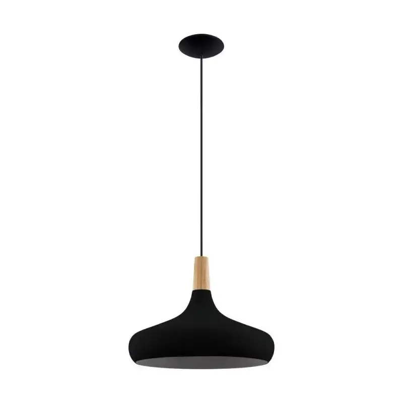 EGLO Sabinar Pendel E27 Ø400 Sort - Lampe