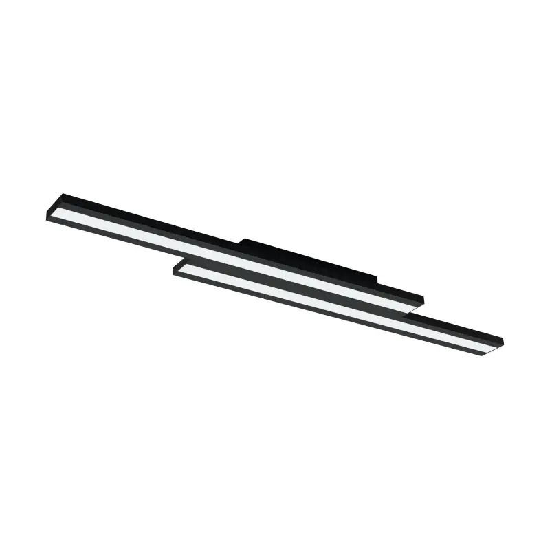 EGLO Saliteras-Z Loftlampe RGB 3100lm Sort - Smart Belysning