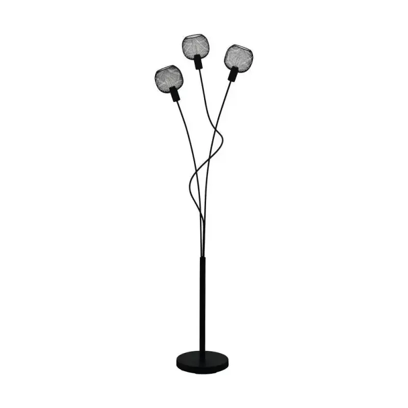 EGLO Wrington Sort Gulvlampe - Trendy Belysning