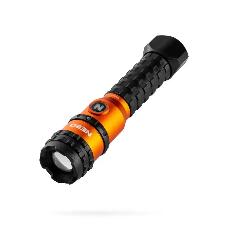 NEBO Master Lygte FL1500 - 1500 lumen Alu, robust lommelygte