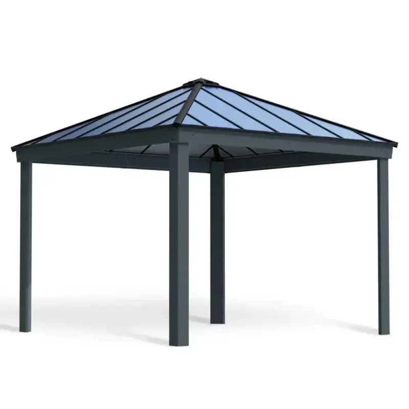Palram Canopia Dallas havepavillon 4,2 x 4,2 m grå