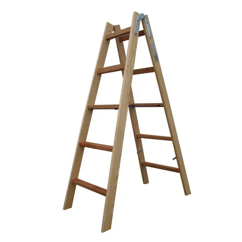 Materielhuset Professionel Træstige 2 x 5 Trin