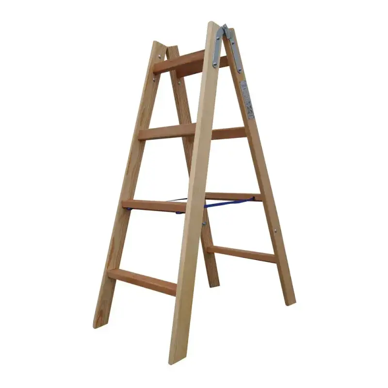 Træstige med 2x4 trin fra Materielhuset