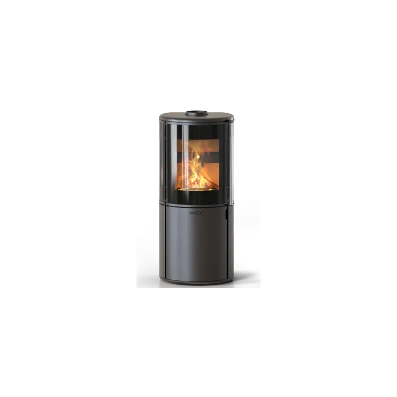 Varde Nordic 9 Air Brændeovn med Sidelys - Elegant Design