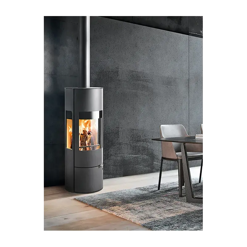 Varde Westfire UNIQ 37 LARGE Brændeovn - Elegant Varme