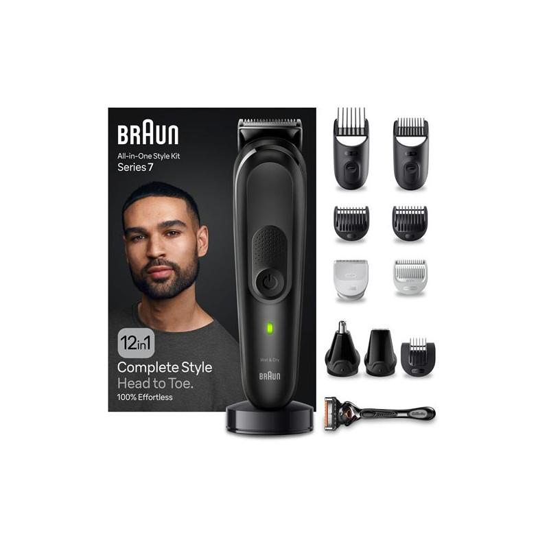 Braun MGK7460 Multitrimmer - 12-i-1 Plejesæt