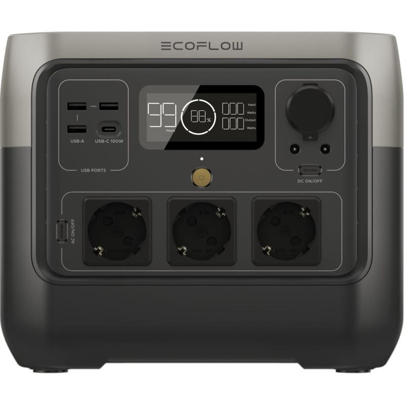 Ecoflow River 2 Pro Strømstation - Hurtig Opladning!