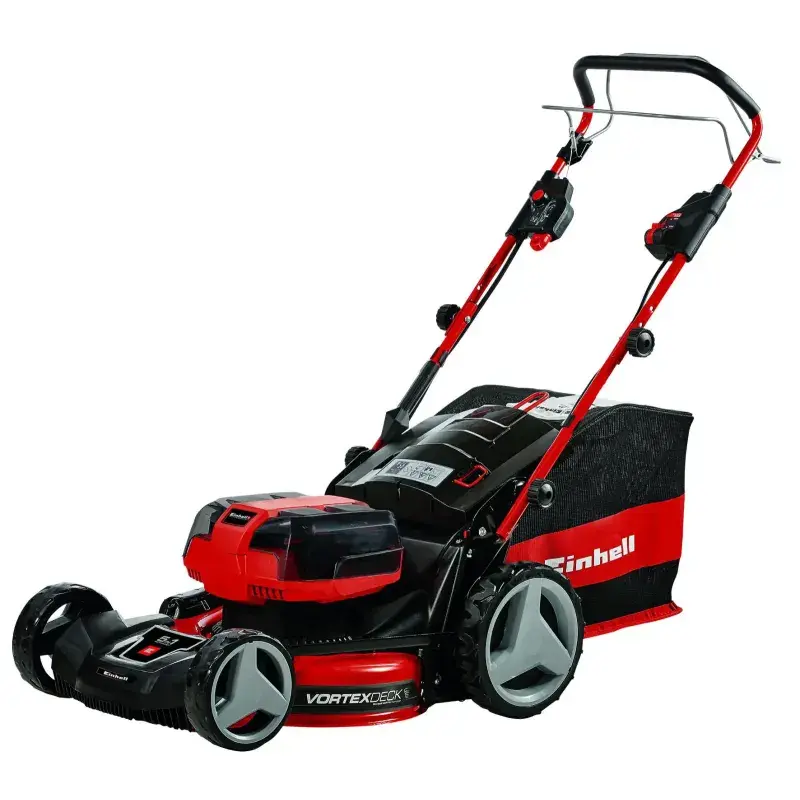 Einhell 47cm Plæneklipper med 4x18V Batteri Kit