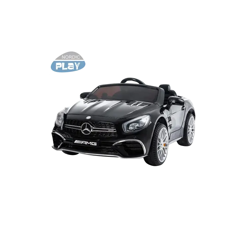 Mercedes-Benz AMG SL65 Elbil 12V, Sort - NORDIC Speed PLAY