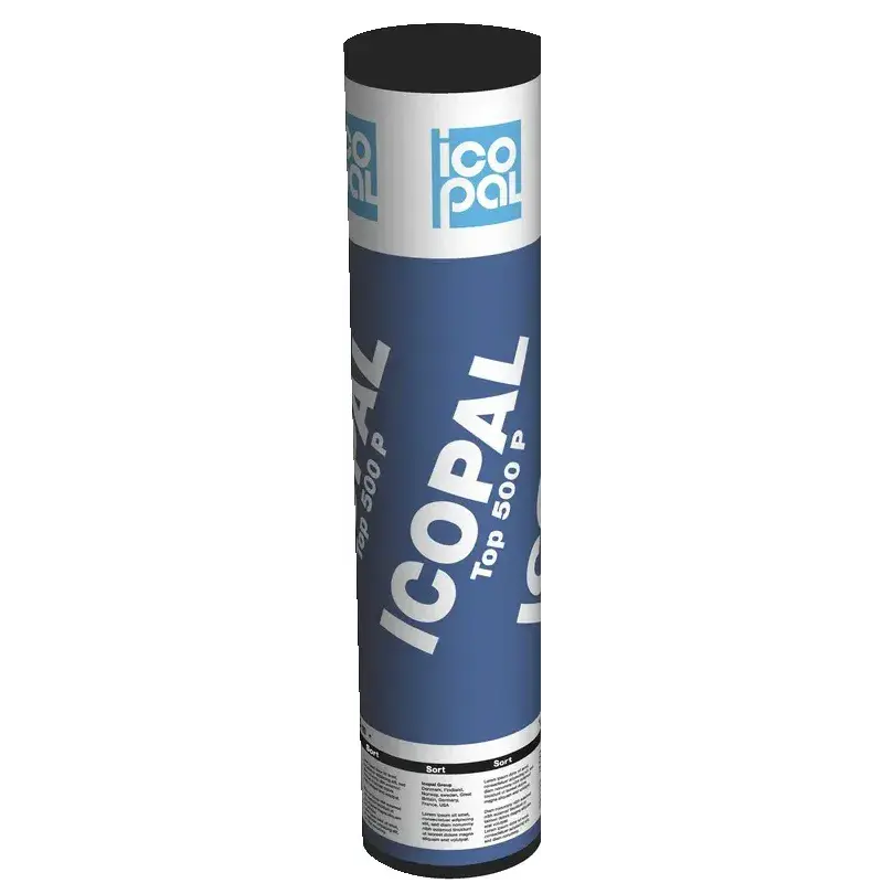 Icopal Top Tagpap 500 P Sort - Holdbart tagmateriale