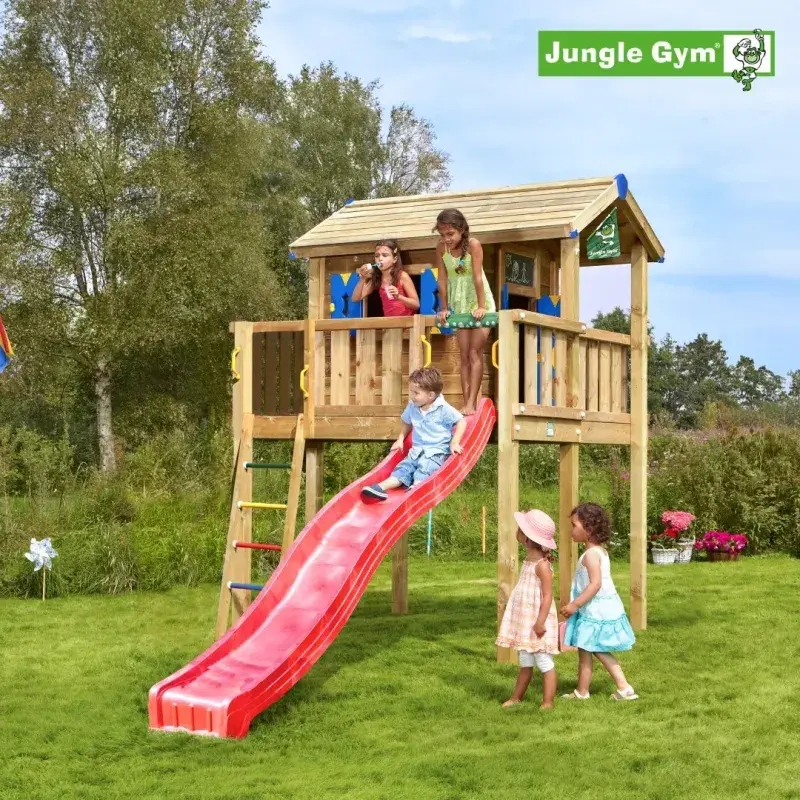 Jungle Gym Legehustårn XL - Komplet uden rutschebane