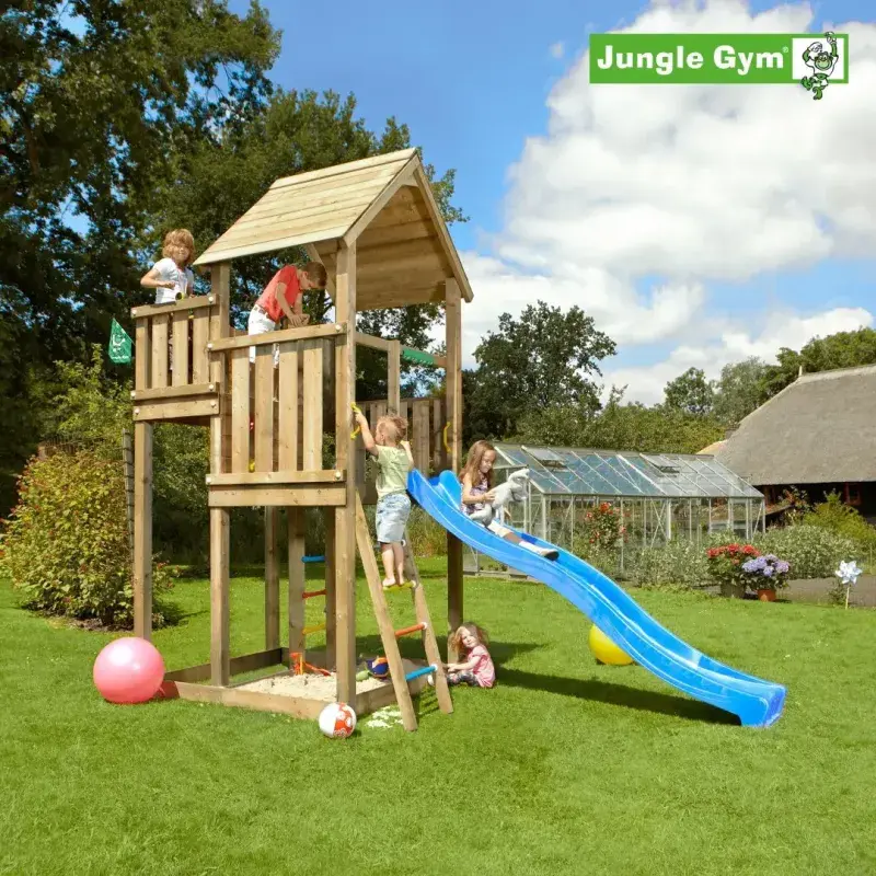 Jungle Gym Palace legetårn uden rutschebane