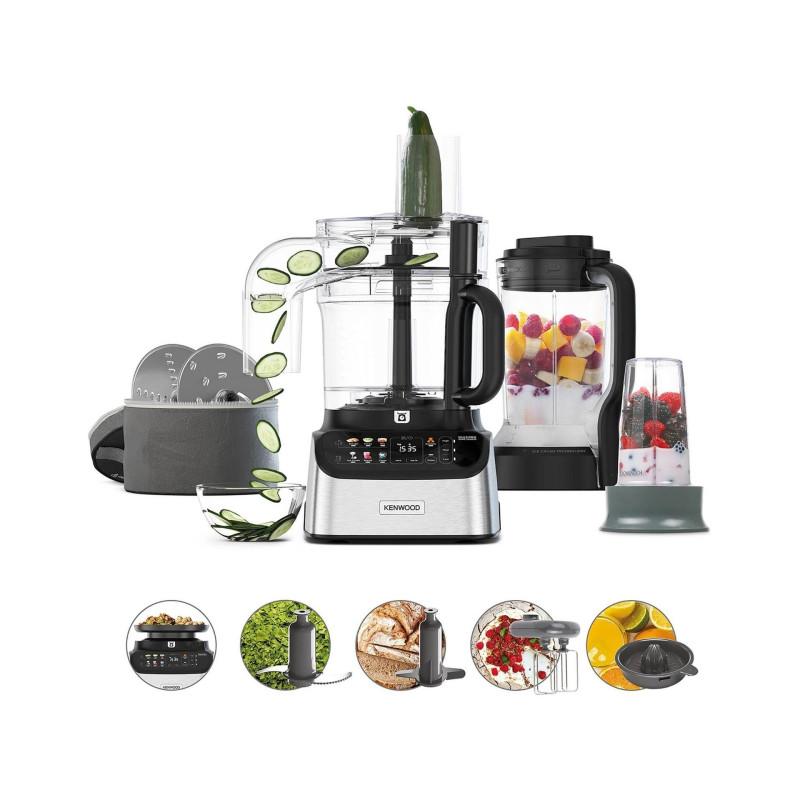 Kenwood FDM73.850SS MultiPro OneTouch Foodprocessor - Udsalg!