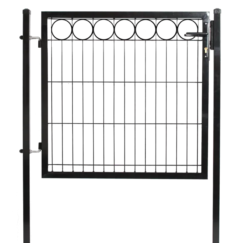Deko Låge til Panelhegn, 1000 x 1000 mm, Sort