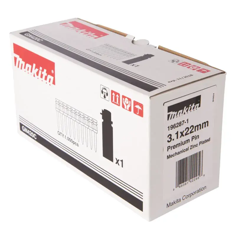 Makita Betonsøm 3,1x22mm C6 med gaspatron - 196287-1