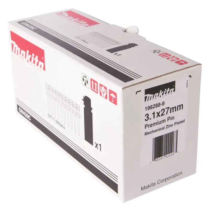 Makita Betonsøm 3,1x27mm Hc6+gaspatron - 196288-9