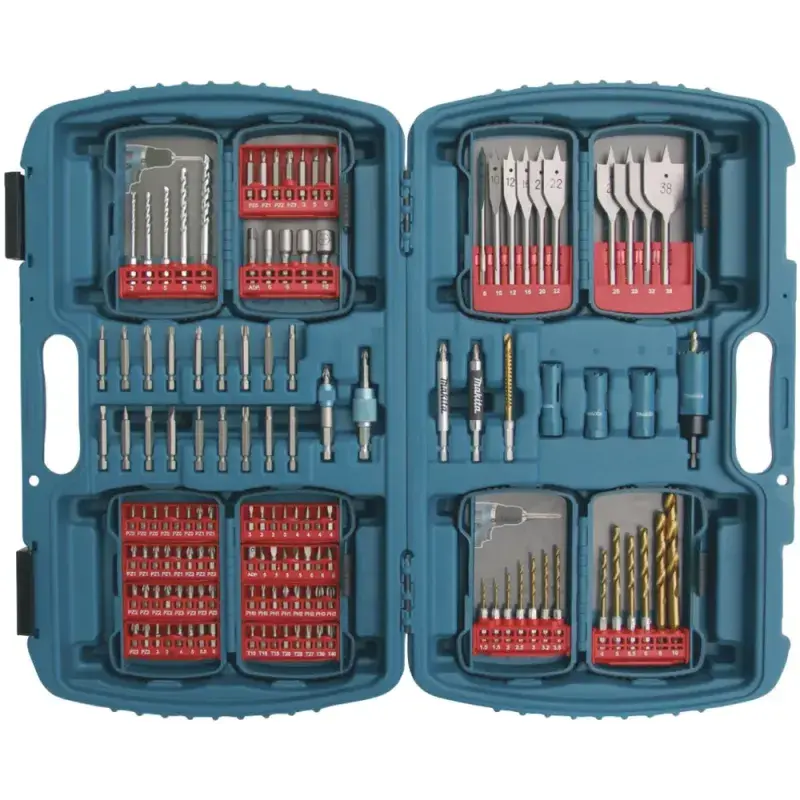 Makita 136 Dele Bor og Bitsæt - P-57071