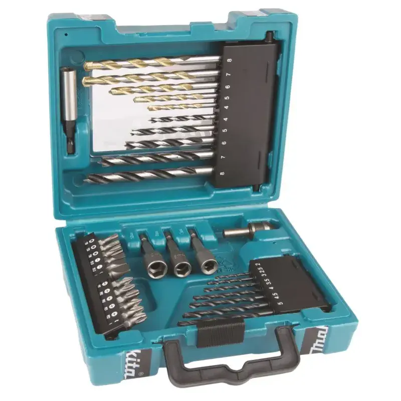 Makita Bor- og Bitsæt 34 Dele - D-36980 på tilbud!