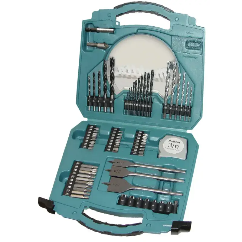 Makita 71 Dele Bor- og Bitsæt - D-47145 Tilbud!