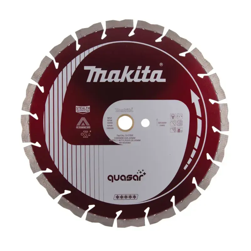 Makita Diamantklinge 300x20 Quasar - B-17588 på tilbud
