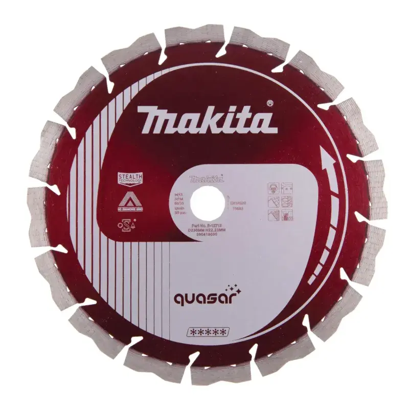 Makita Diamantklinge 230x22,23 Quasar - B-12712 Tilbud!