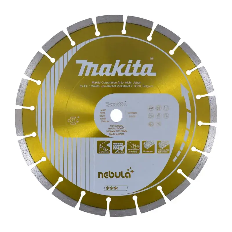 Makita Diamantklinge 300x20 Nebula - B-54031 på tilbud!