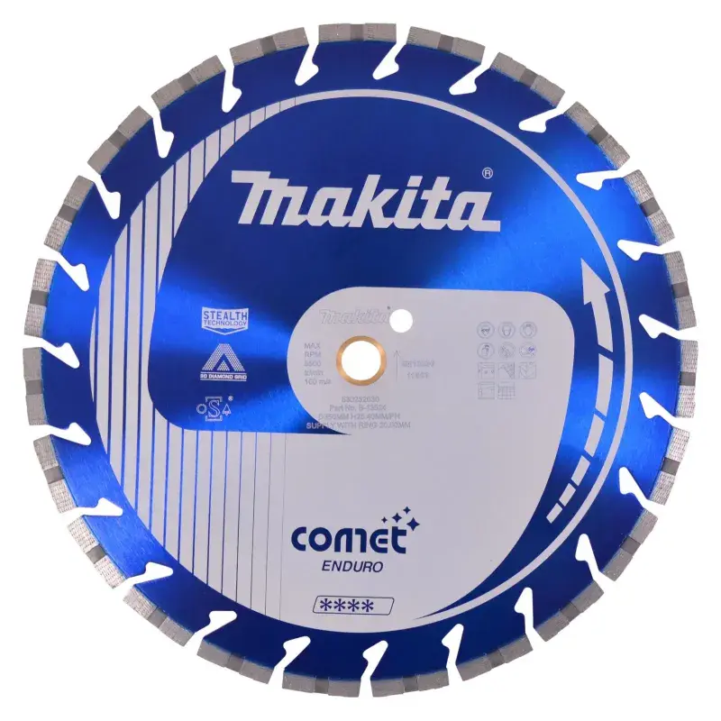 Makita Diamantklinge 350x1" Comet - B-13524 på tilbud