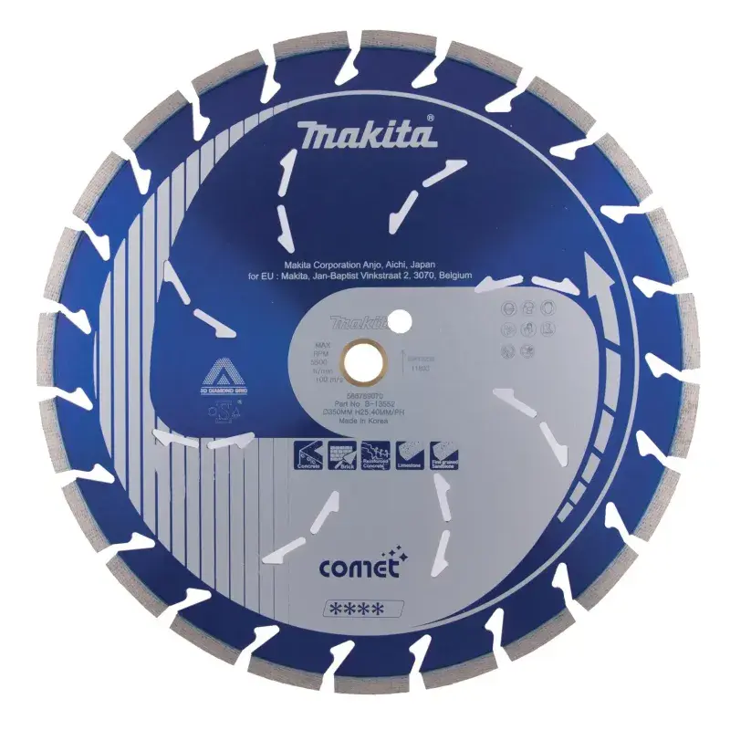Makita Diamantklinge 350x25,4 Comet - B-13552 Tilbud!
