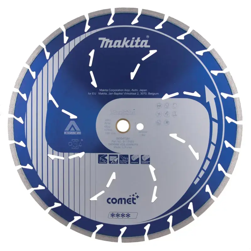 Makita Diamantklinge 400x25,4 Comet - B-13568 Tilbud!