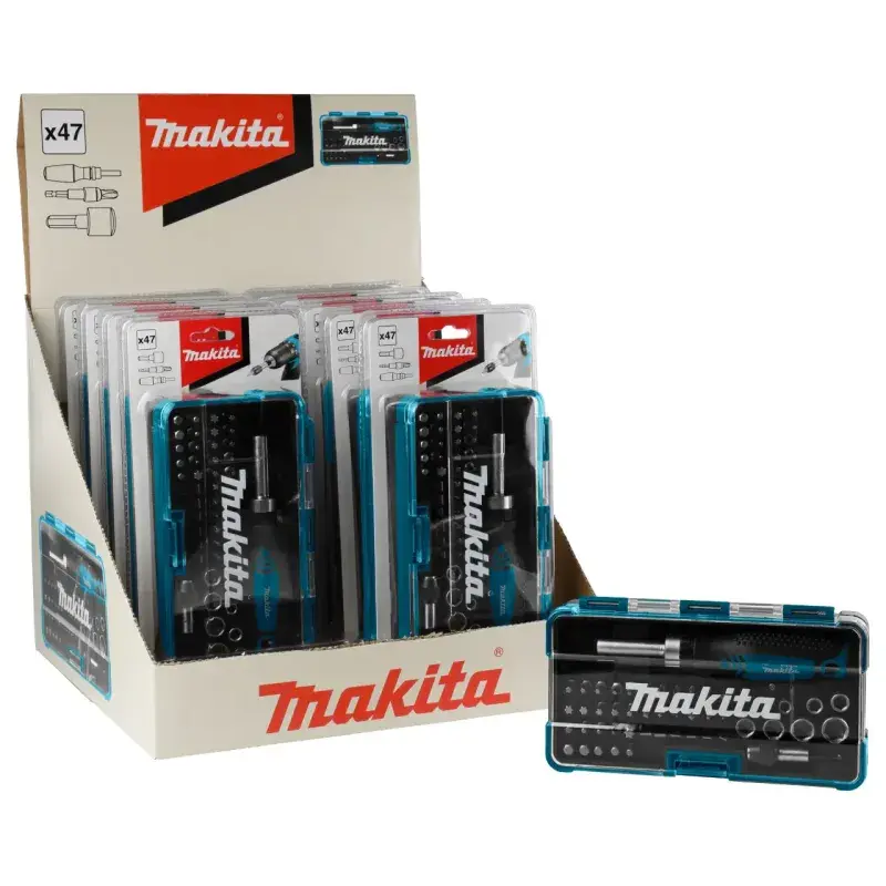 Makita Display B-36170 - 10 Stk. Tilbehør til elværktøj