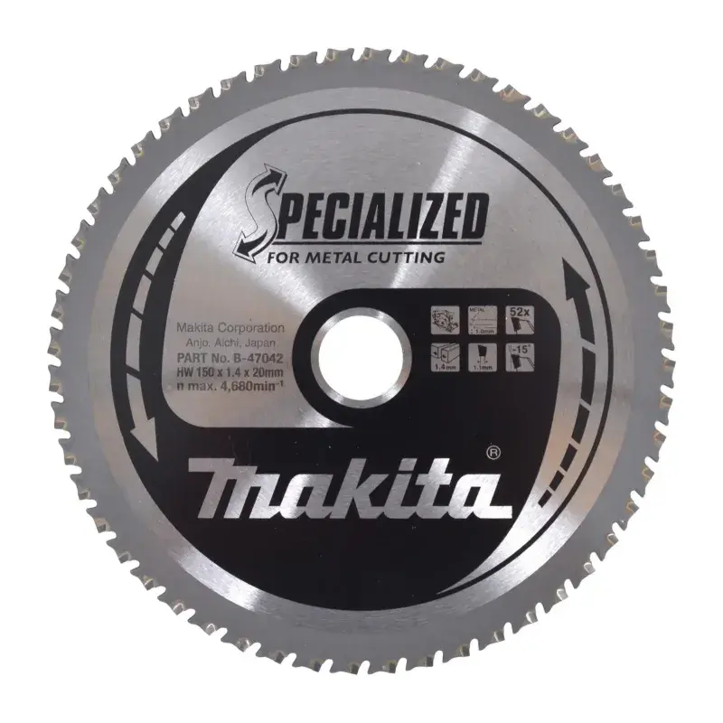 Makita HM-klinge 150x20x52z B-47042