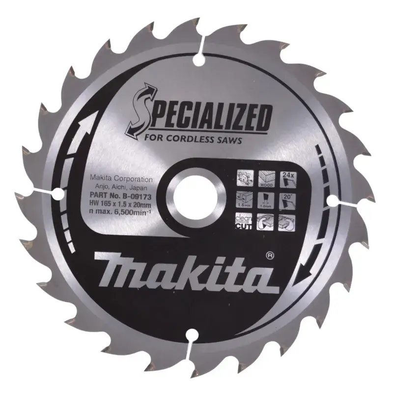 Makita Hm Klinge 165x20 mm - 2 Stk. - UDGÅET VARE