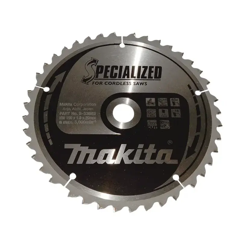 Makita Hm Klinge 190x20x40z Specializ - B-33663