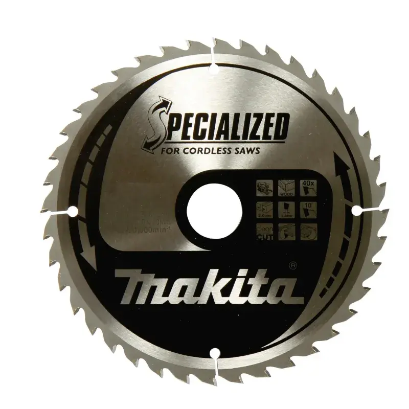 Makita Hm-klinge 190x30 mm - 24 tænder til elværktøj
