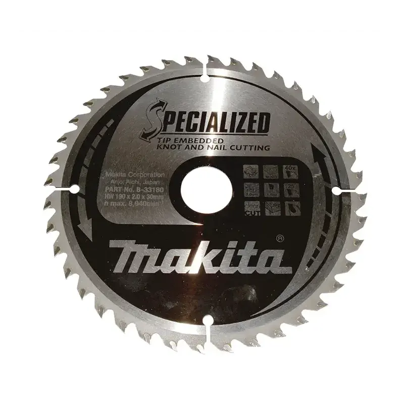 Makita HM Klinge 190x30x40z - B-33180