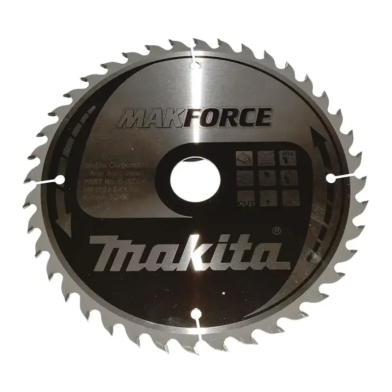 Makita Hm Klinge 210x30x40z - B-32356 til elværktøj